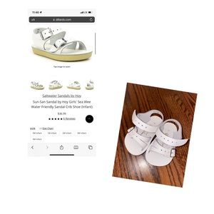 Sun San Sea Wee Girls White